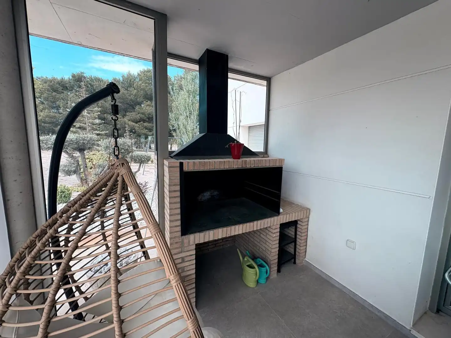 Terrassa de Casa o xalet en venda en Almansa amb Calefacció, Jardí privat i Terrassa