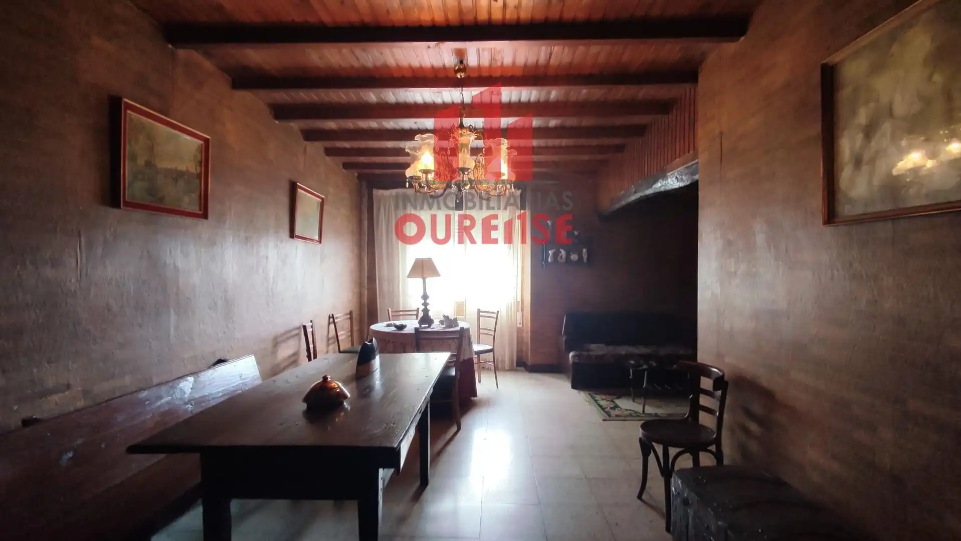 Comedor de Casa o chalet en venta en O Pereiro de Aguiar  con Terraza, Amueblado y Balcón