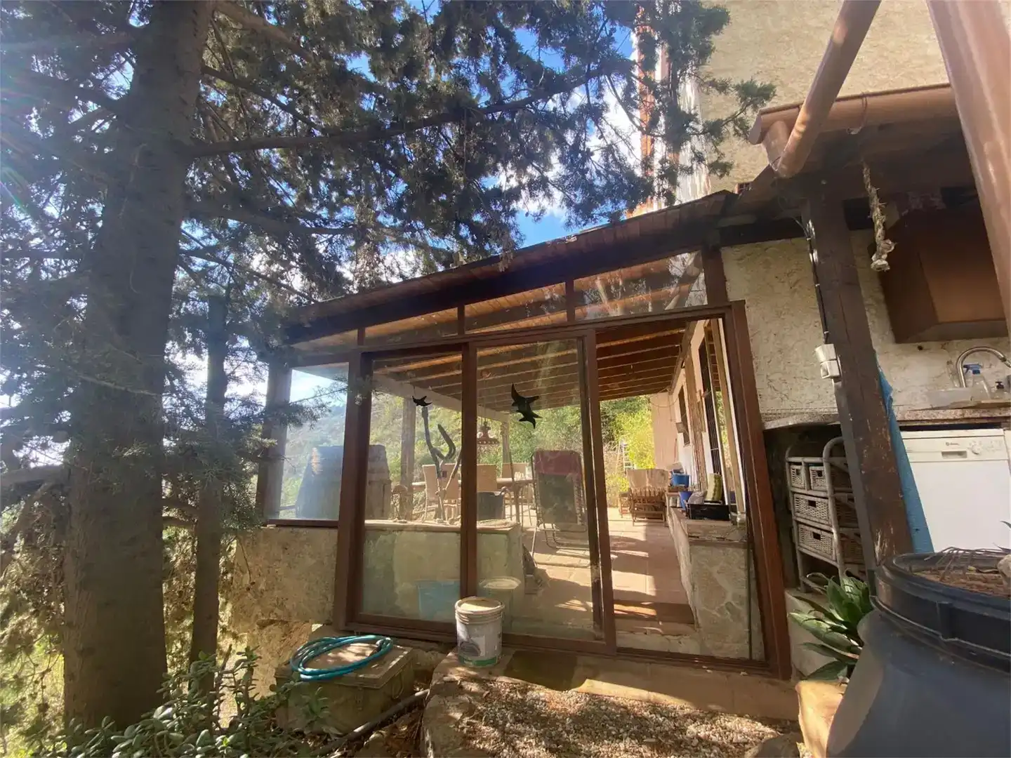 Jardín de Finca rústica en venta en Arenas, Málaga