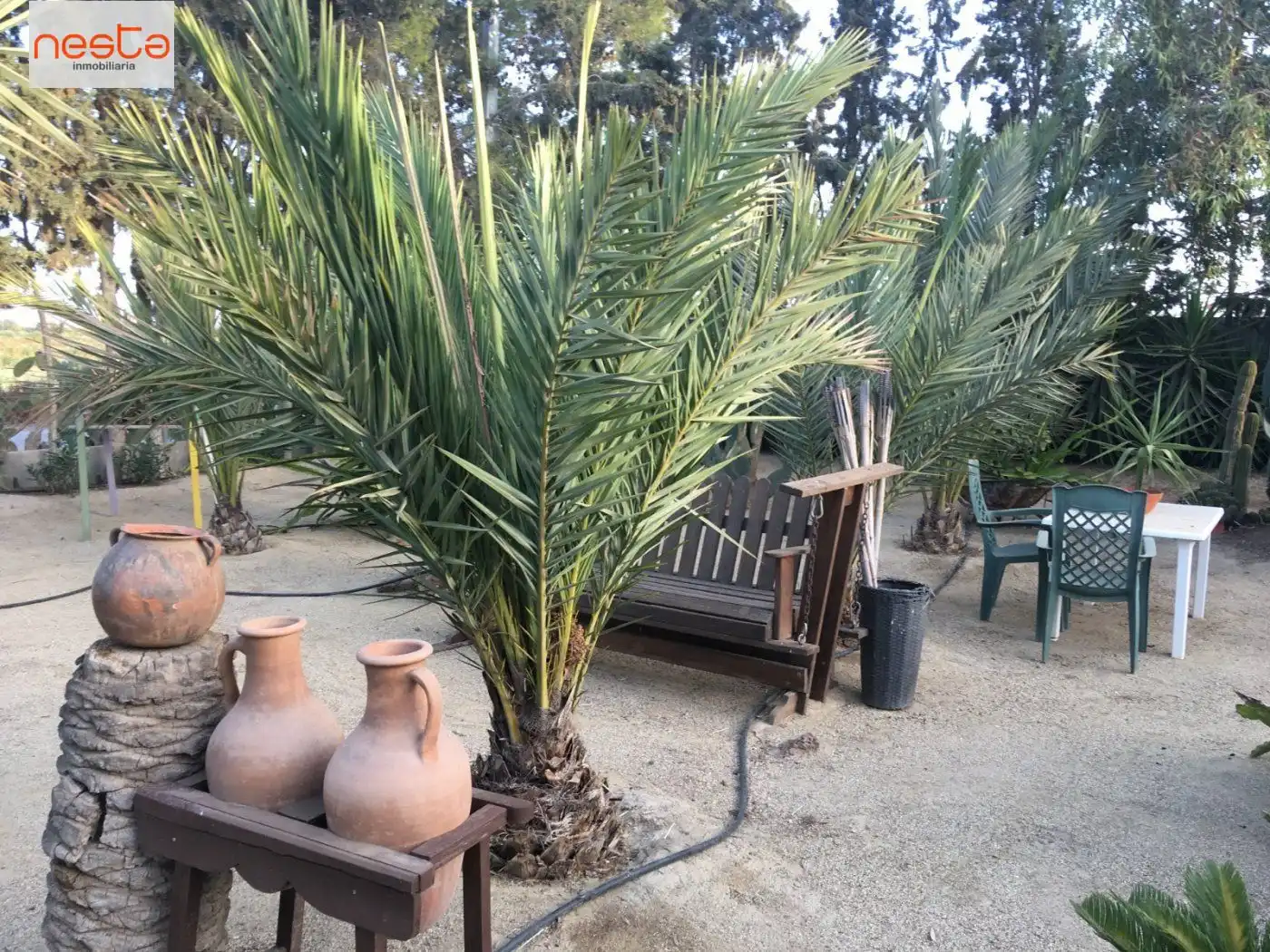 Jardí de Finca rústica en venda en Lorca amb Aire condicionat, Jardí privat i Moblat