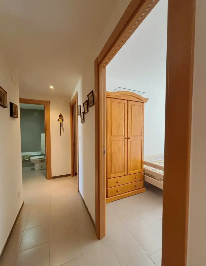 Schlafzimmer von Wohnung zum Verkauf in Zuera mit Heizung, Möbliert und Ofen