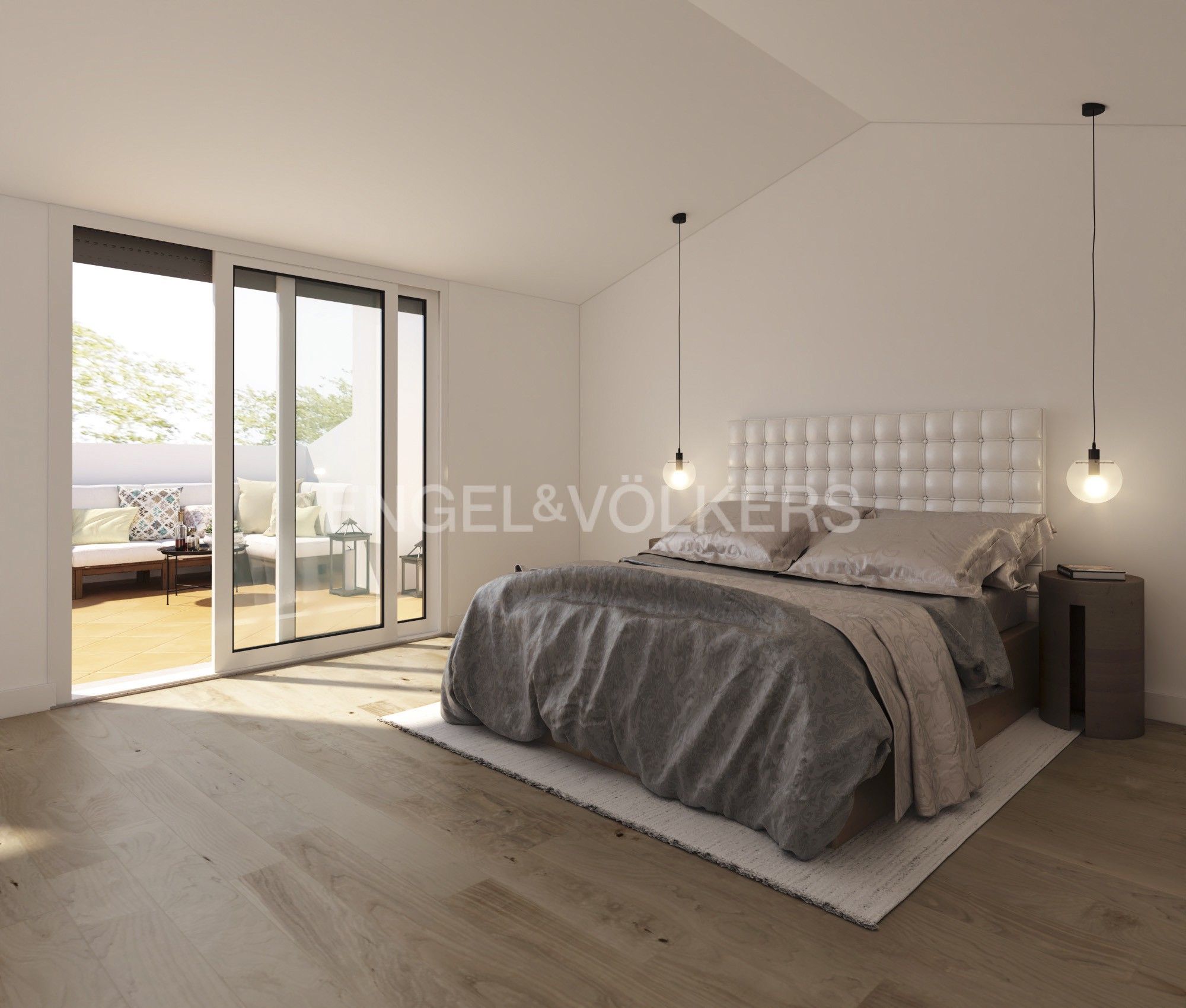 Bedroom of Attic for sale in Les Franqueses del Vallès  with Air Conditioner, Heating and Parquet flooring