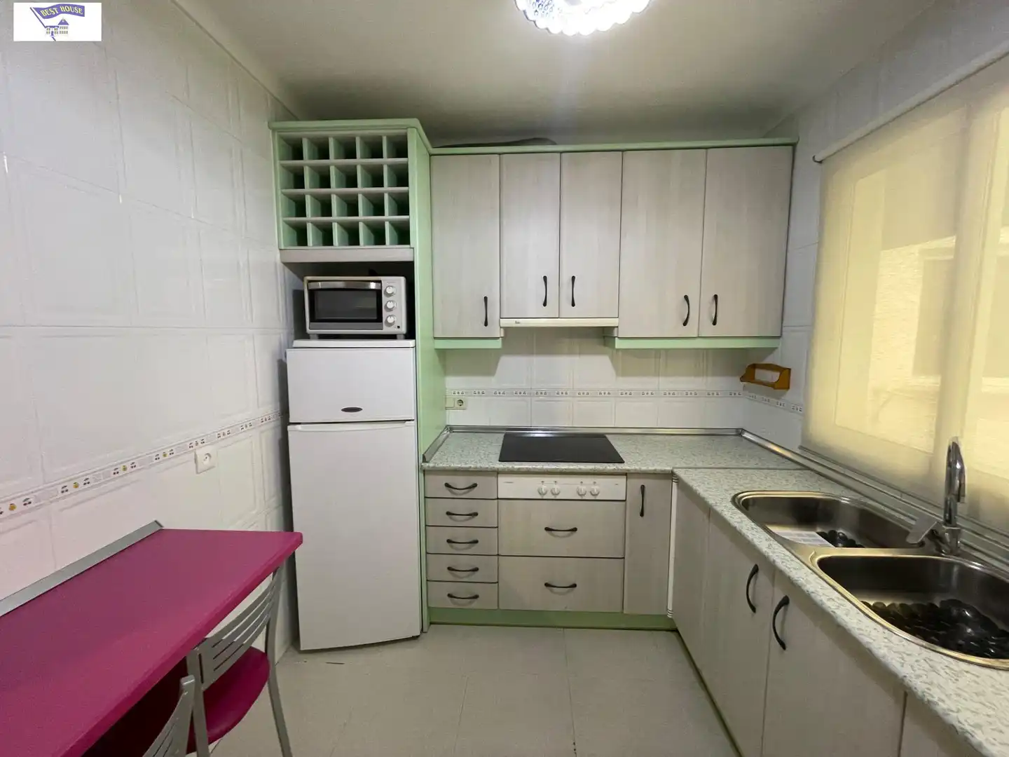 Cocina de Apartamento de alquiler en Albacete con Calefacción, Amueblado y Balcón