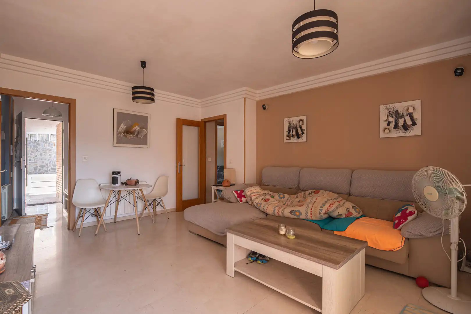 Sala de estar de Ático en venta en Cenes de la Vega con Aire acondicionado, Calefacción y Terraza