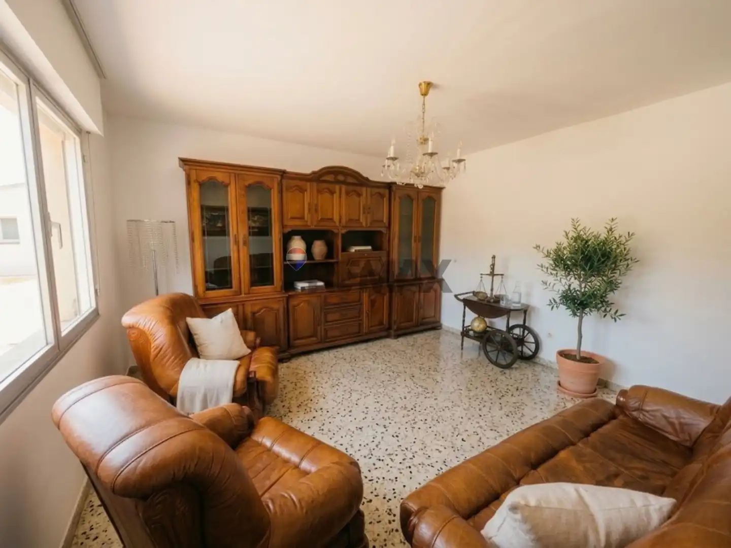 Sala de estar de Casa o chalet en venta en Arzúa con Jardín privado, Trastero y Amueblado