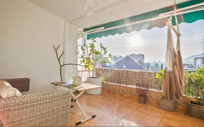 Balcony of Attic for sale in  Barcelona Capital  with Air Conditioner and Terrace