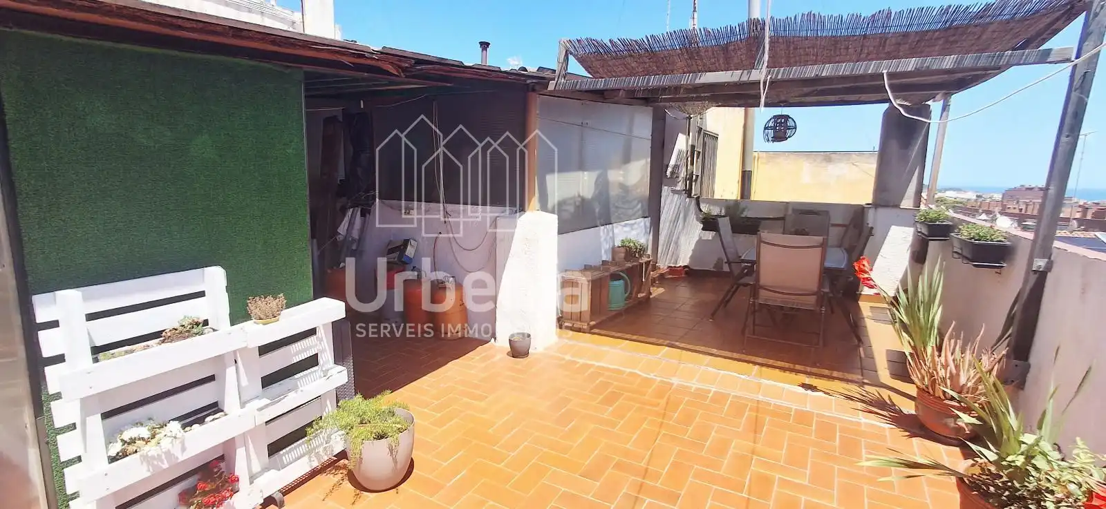 Terrasse von Wohnung zum Verkauf in Mataró mit Klimaanlage, Heizung und Terrasse