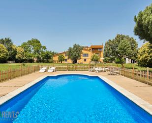 Swimming pool of Country house for sale in Cassà de la Selva  with Terrace, Swimming Pool and Balcony