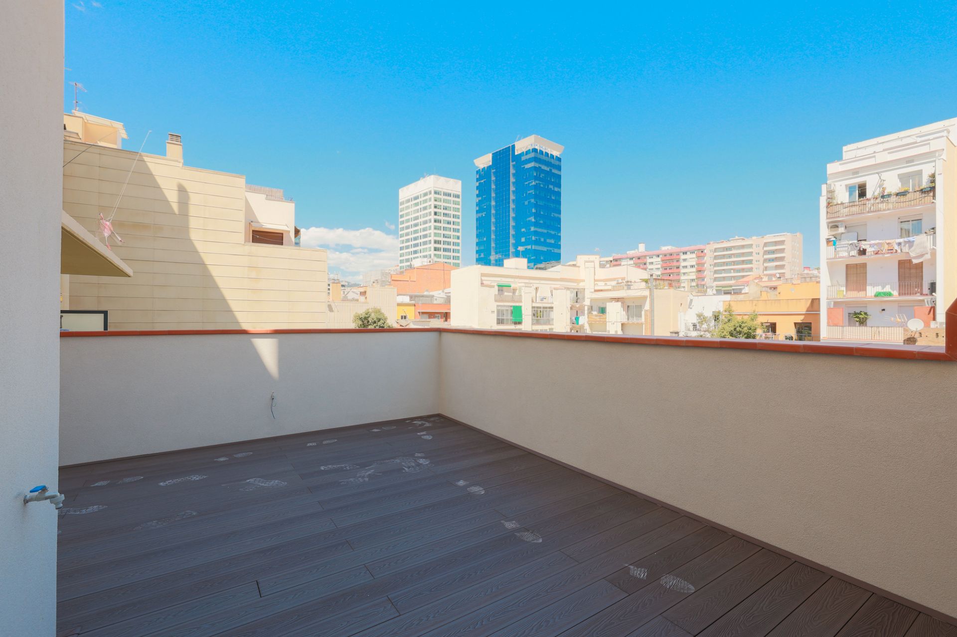 Terrace of Attic for sale in  Barcelona Capital  with Air Conditioner, Heating and Parquet flooring