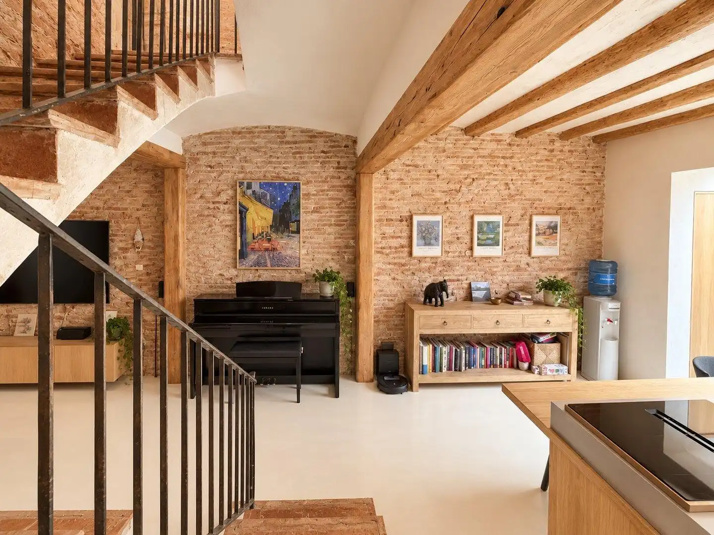 Sala d'estar de Casa o xalet en venda en Terrassa amb Calefacció, Terrassa i Traster