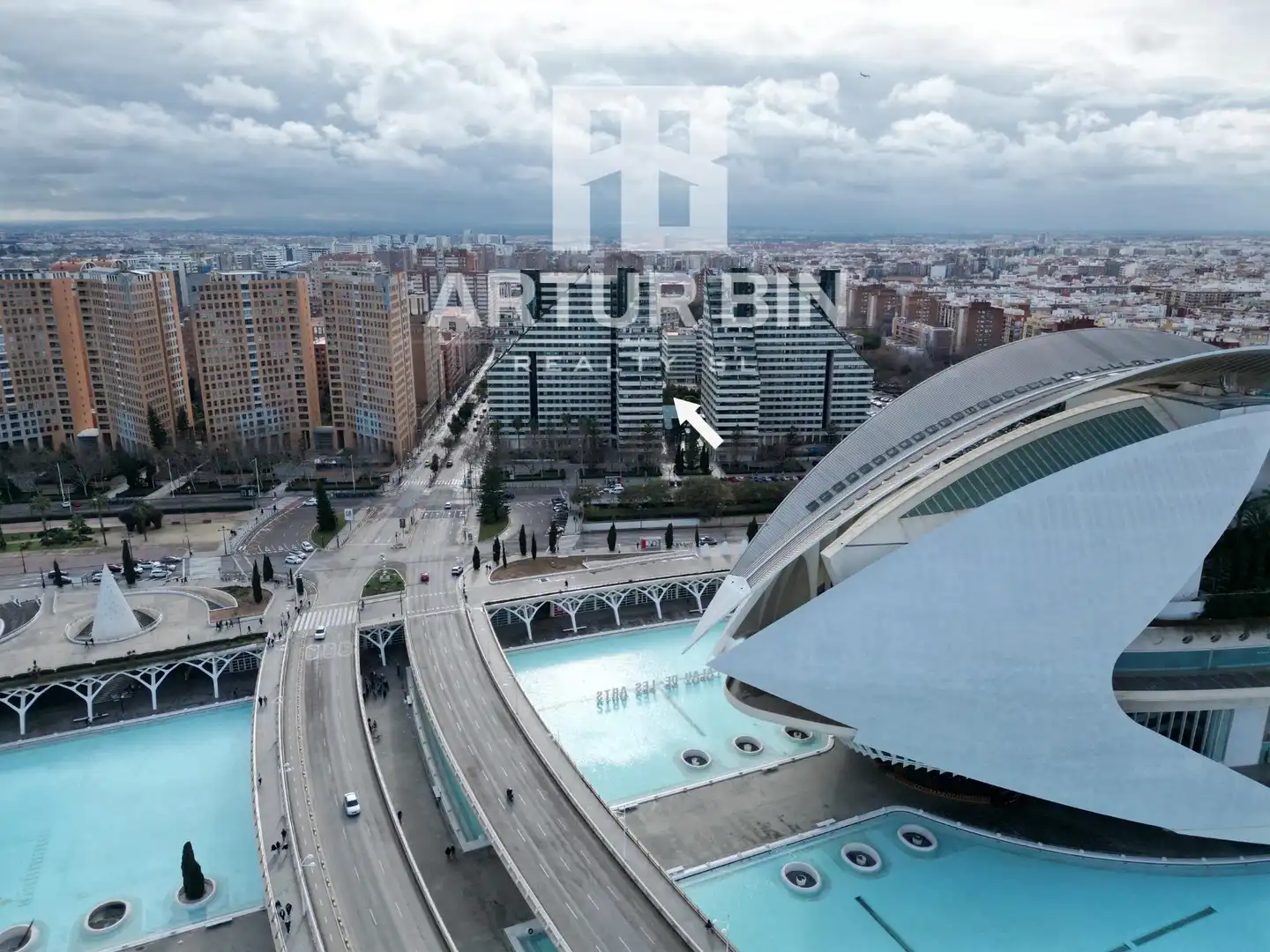 Vista exterior de Oficina en venda en Valencia