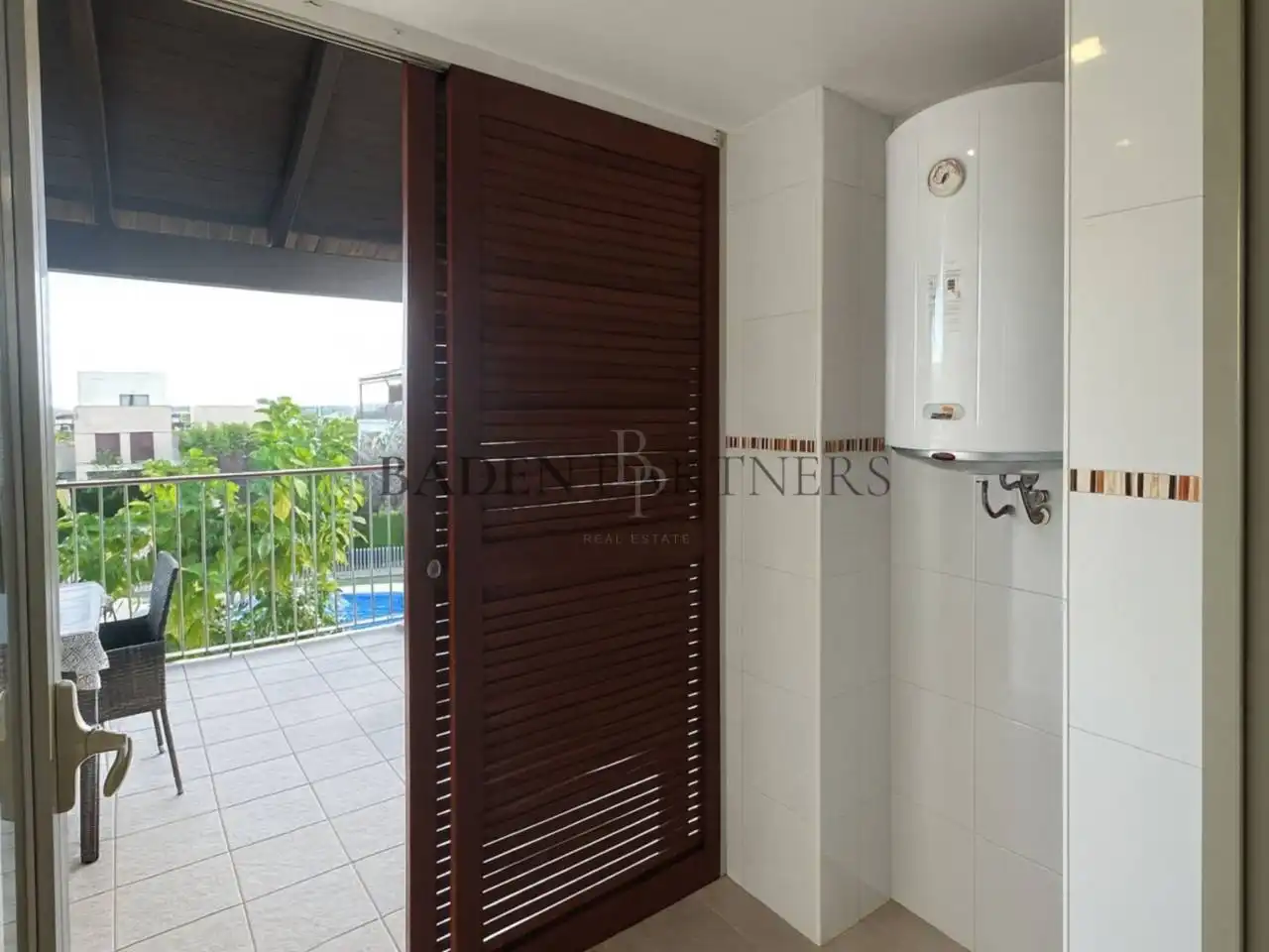 Terrasse von Wohnung zur Miete in San Jorge / Sant Jordi mit Klimaanlage, Terrasse und Alarm
