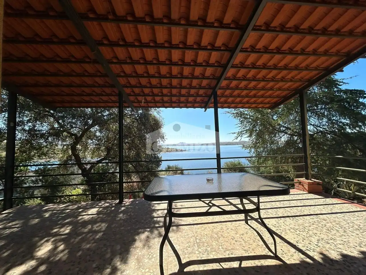 Terraza de Casa o chalet en venta en Orellana de la Sierra con Aire acondicionado, Jardín privado y Terraza