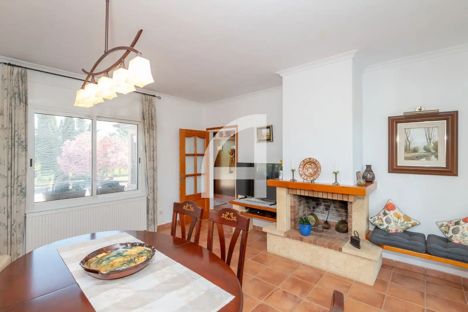 Dining room of Houses for sale in Pontós  with Air Conditioner, Heating and Private garden