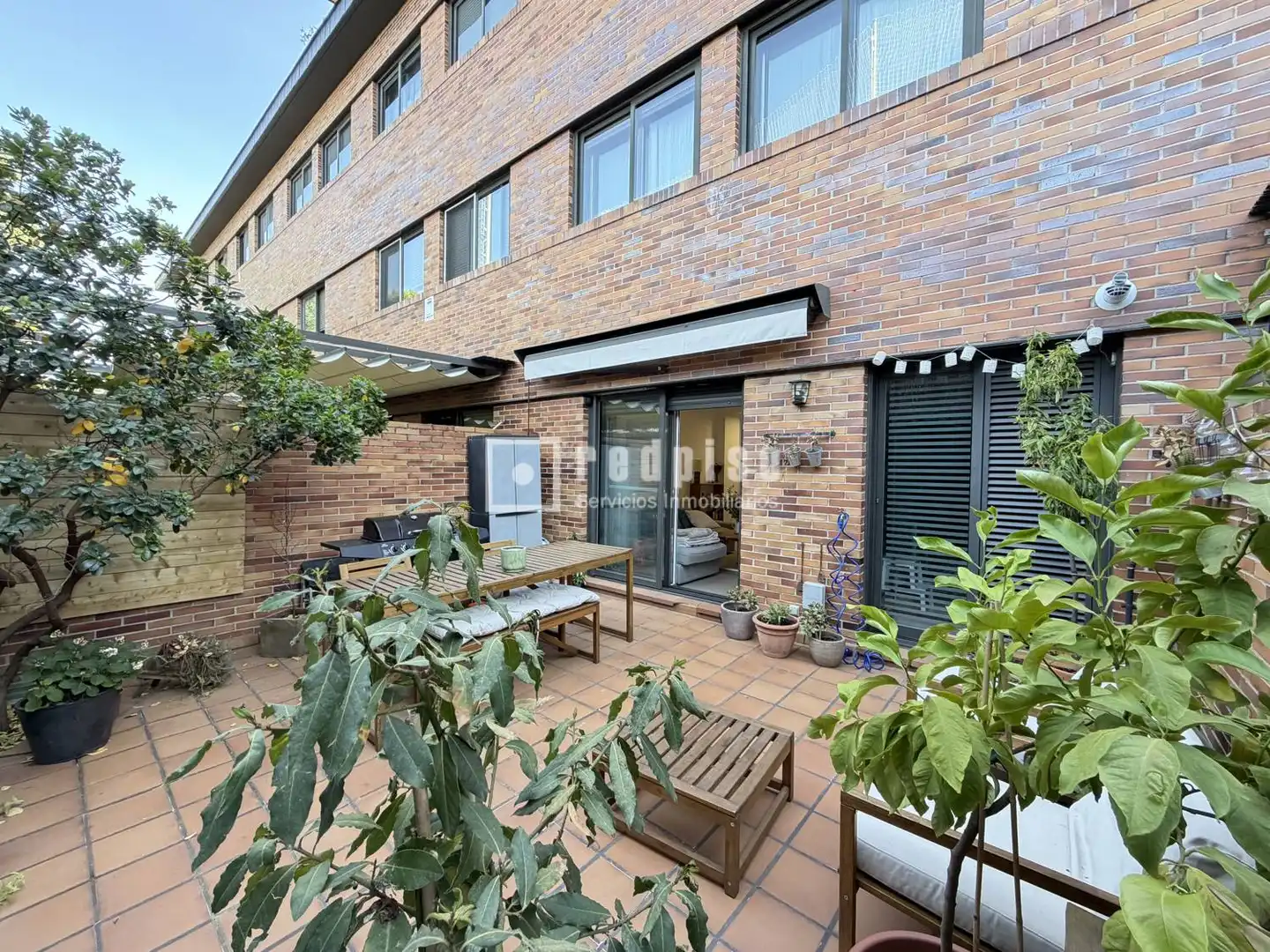 Terrace of Duplexes for sale in Las Rozas de Madrid  with Air Conditioner, Heating and Private garden