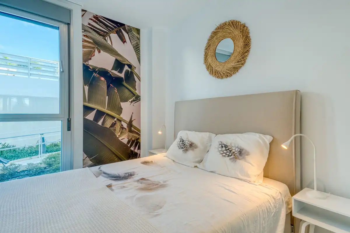 Bedroom of Ground floor for sale in Estepona  with Air Conditioner, Terrace and Storage room
