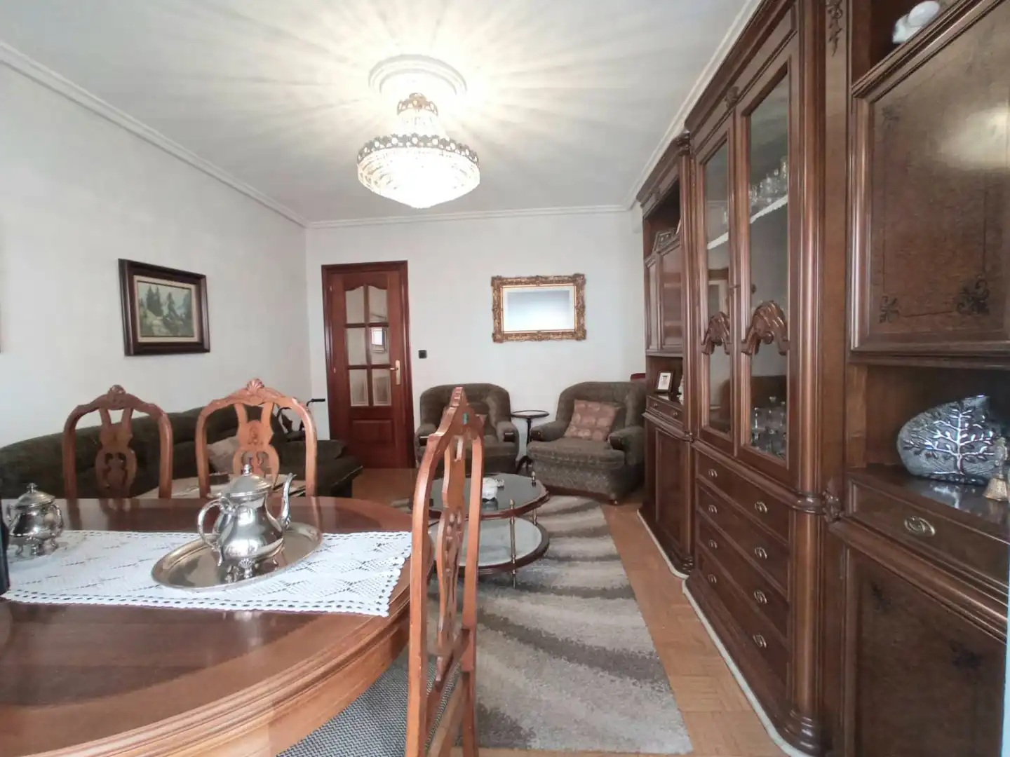 Living room of Flat for sale in Burgos  with Heating and Terrace