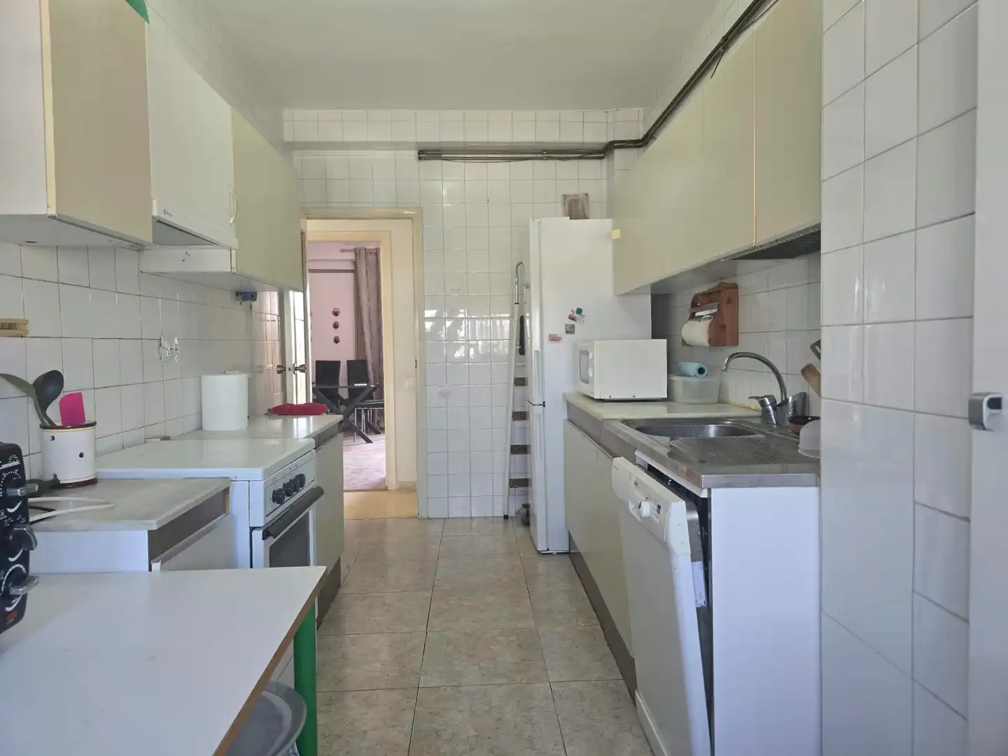 Cuina de Apartament en venda en Castellón de la Plana / Castelló de la Plana amb Aire condicionat, Calefacció i Terrassa