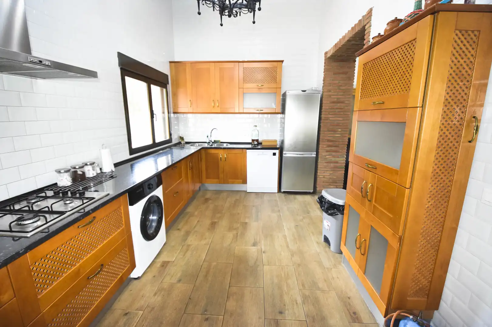 Cocina de Casa o chalet en venta en Atarfe con Aire acondicionado, Jardín privado y Piscina