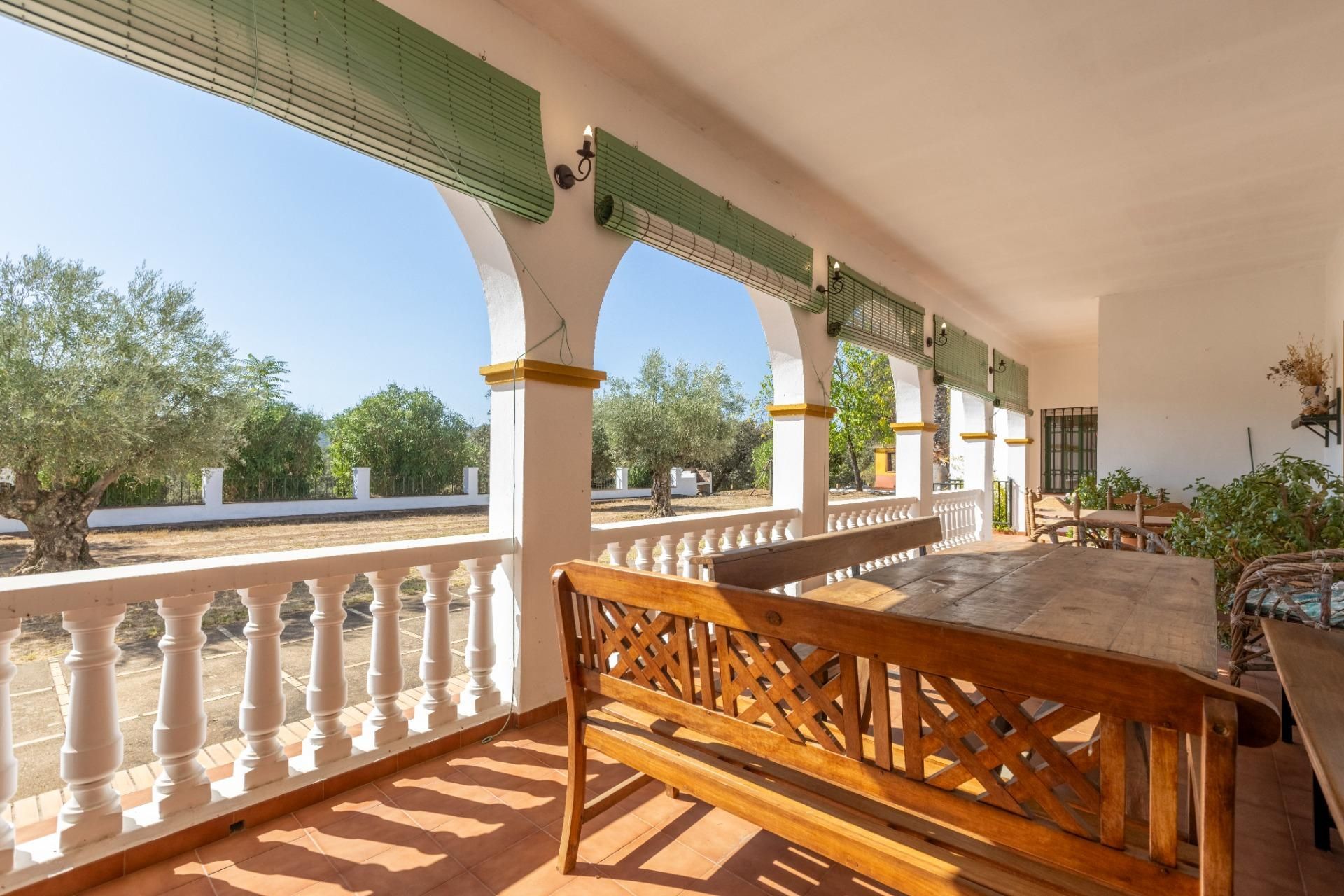Terrasse von Country house zum verkauf in Zufre mit Privatgarten, Terrasse und Abstellraum