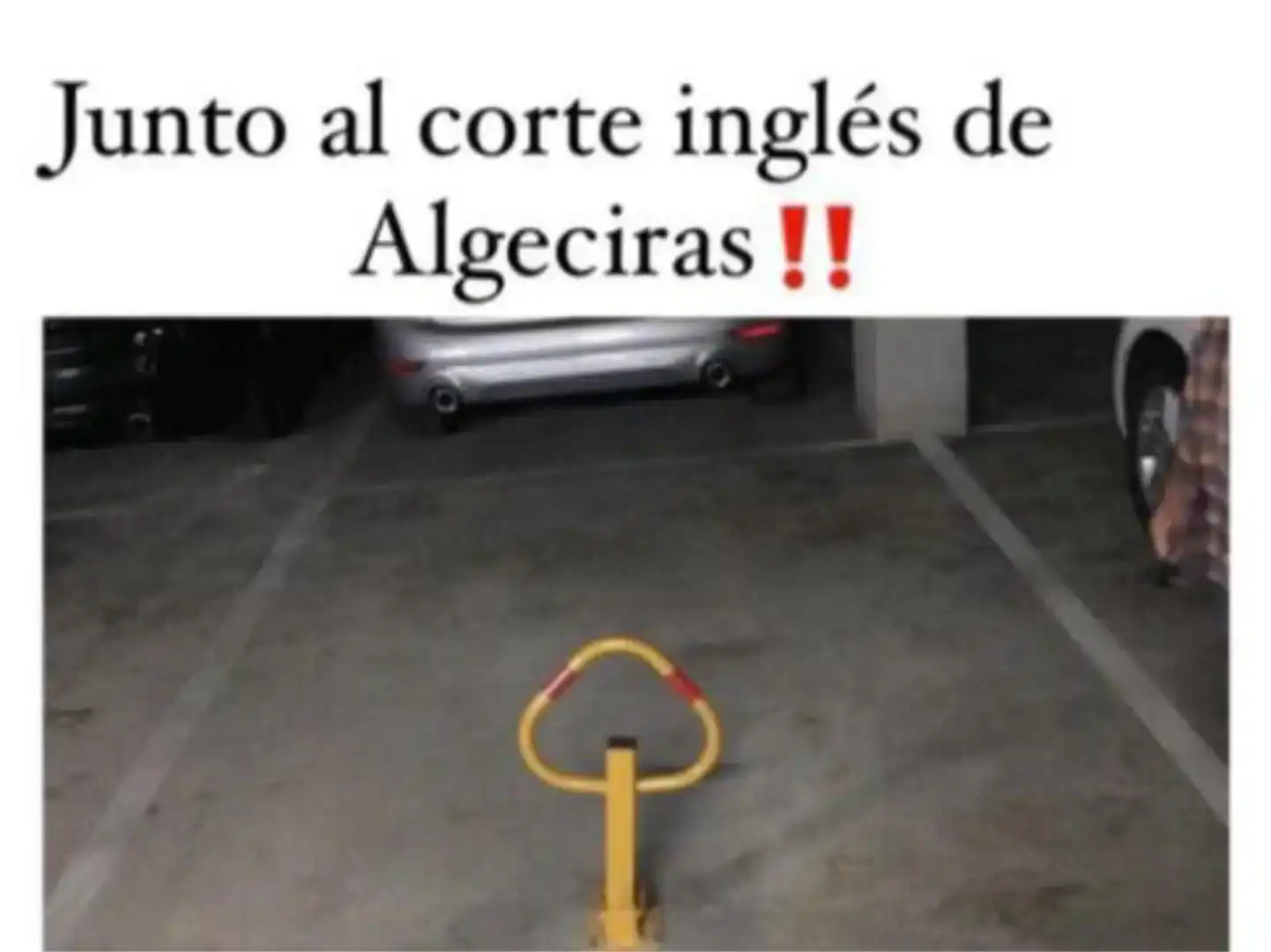 Parkplatz von Garage zur Miete in Algeciras