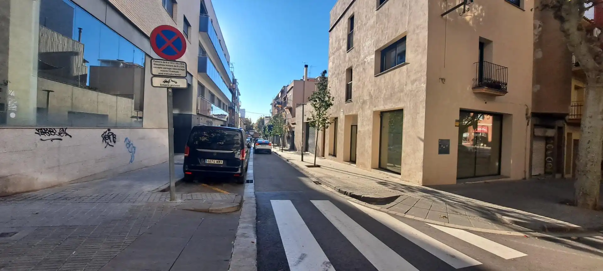 Vista exterior de Piso en venta en Mataró con Calefacción y Balcón