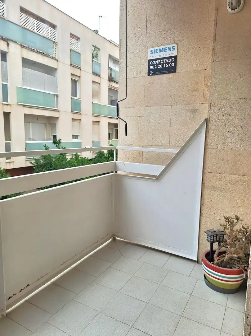 Terrassa de Pis de lloguer en Murcia amb Aire condicionat, Moblat i Balcó
