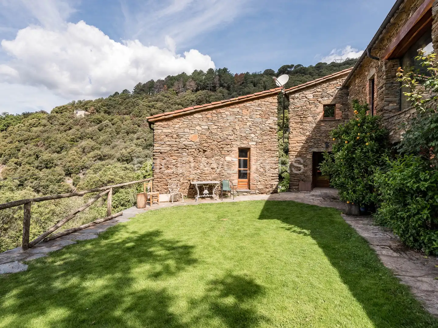 Jardín de Finca rústica en venta en Fogars de Montclús con Calefacción, Jardín privado y Trastero