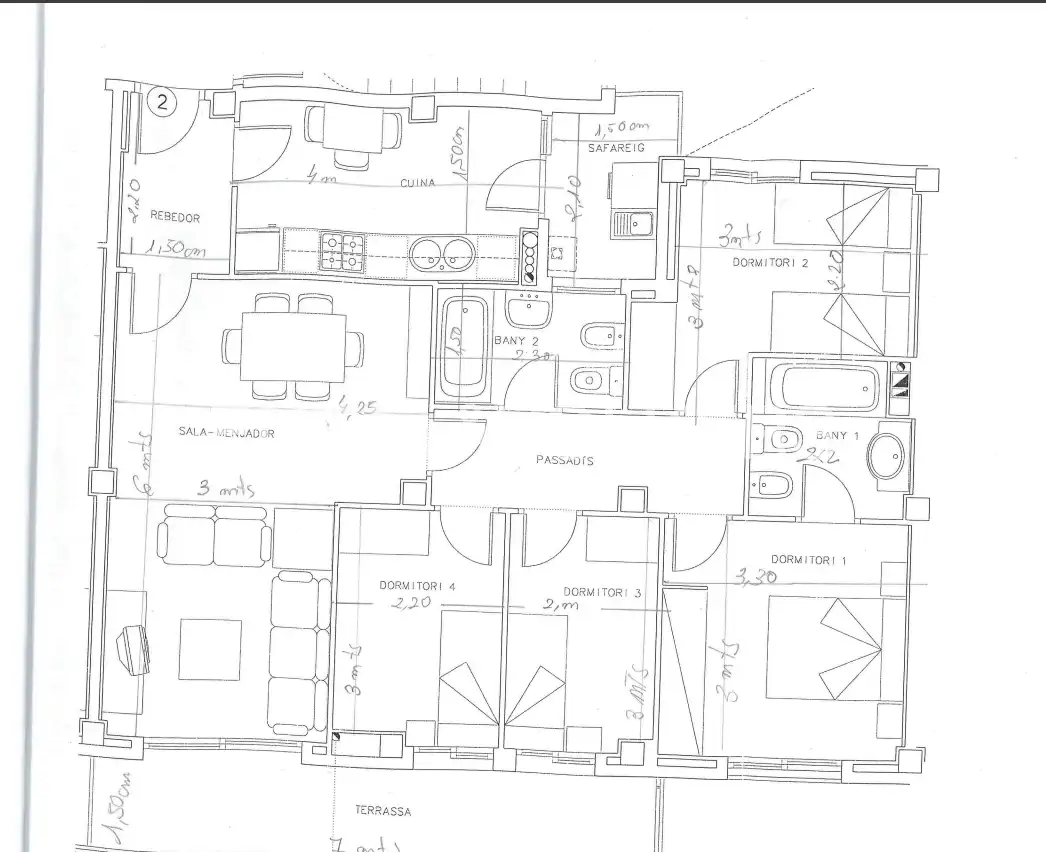 Flat for sale in Sant Cugat del Vallès  with Heating, Private garden and Parquet flooring