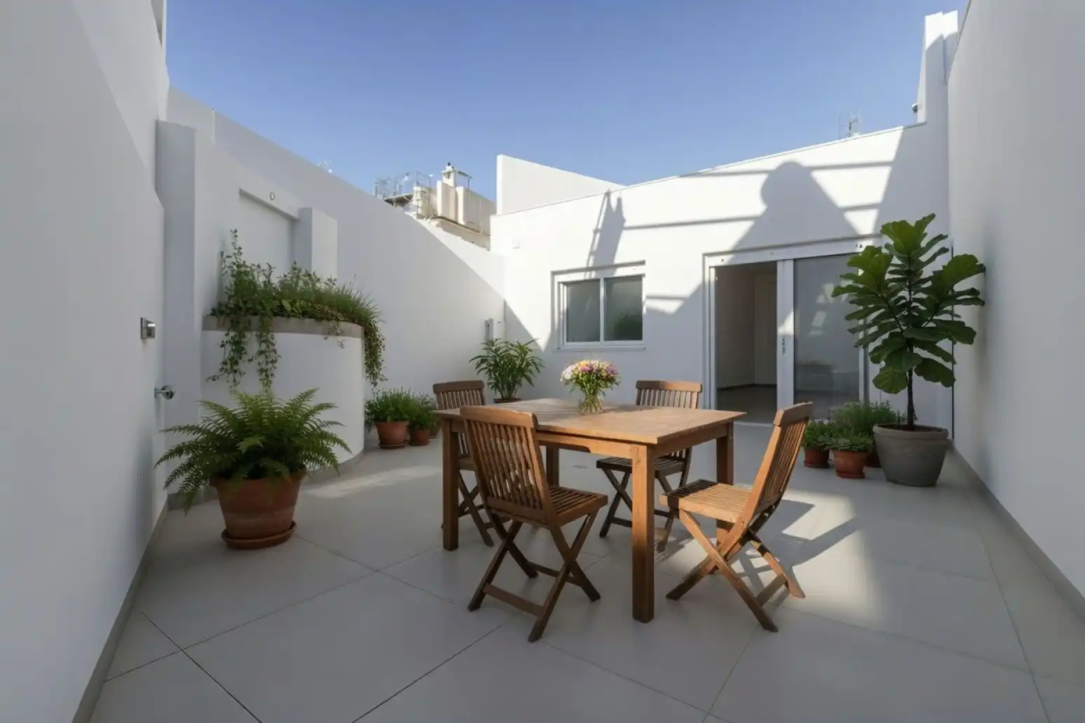 Terraza de Casa adosada en venta en Salteras