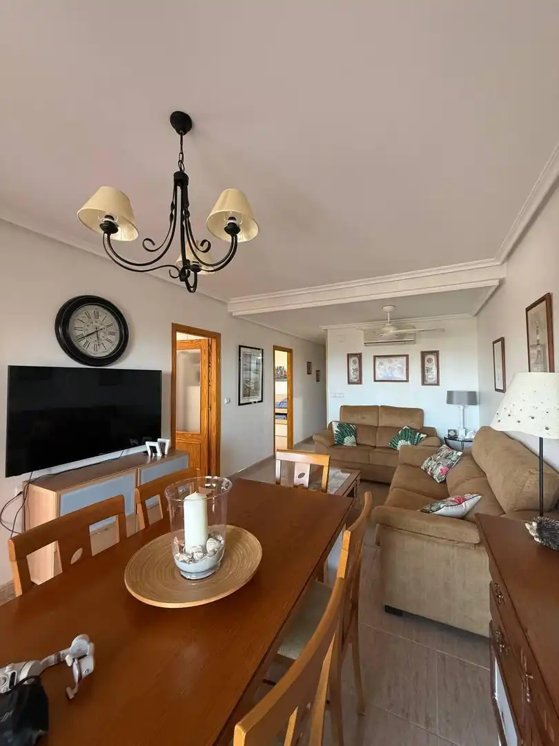 Sala d'estar de Apartament en venda en Orihuela amb Terrassa i Piscina comunitària