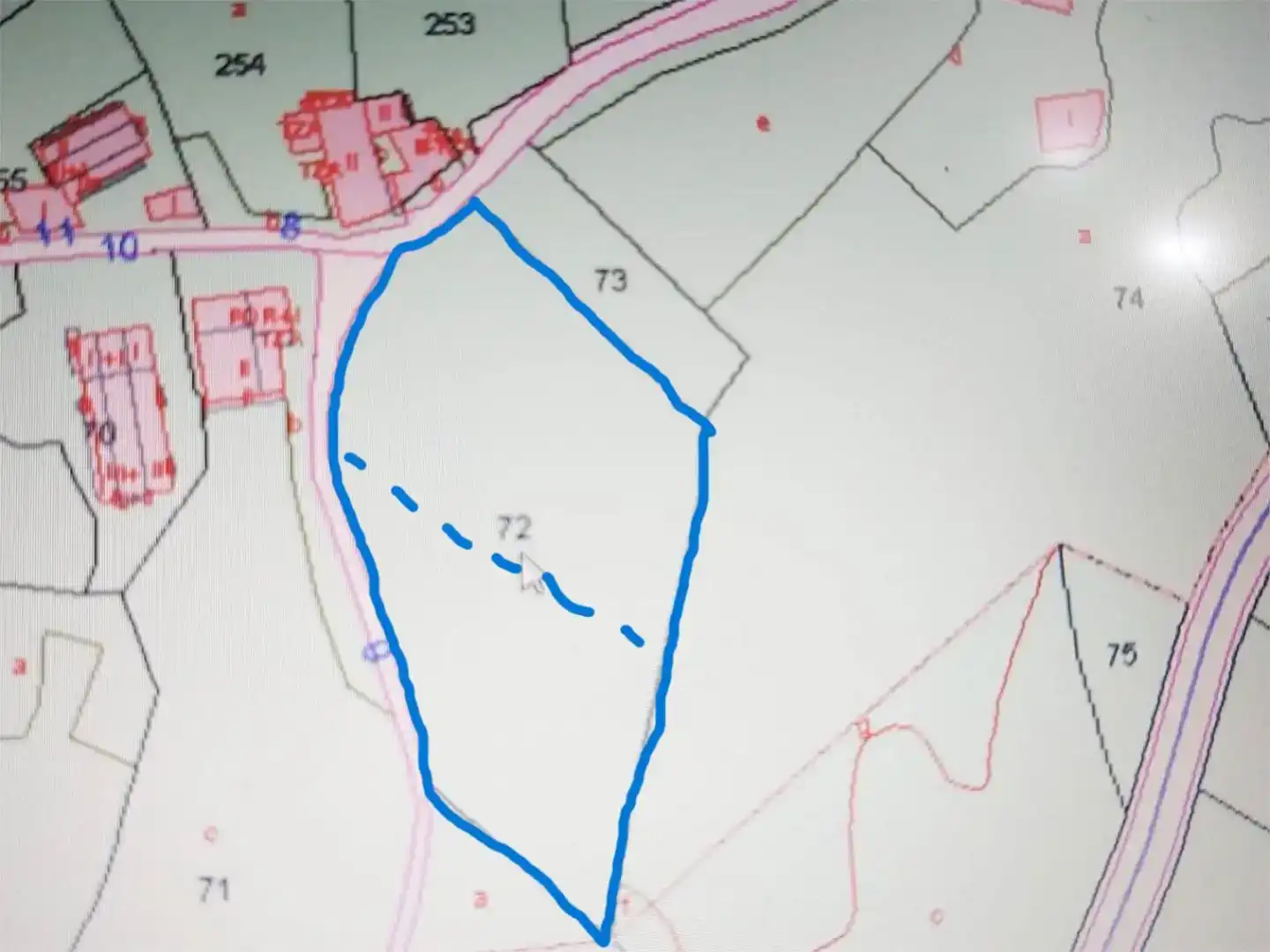 Terreno en venta en A Lama  