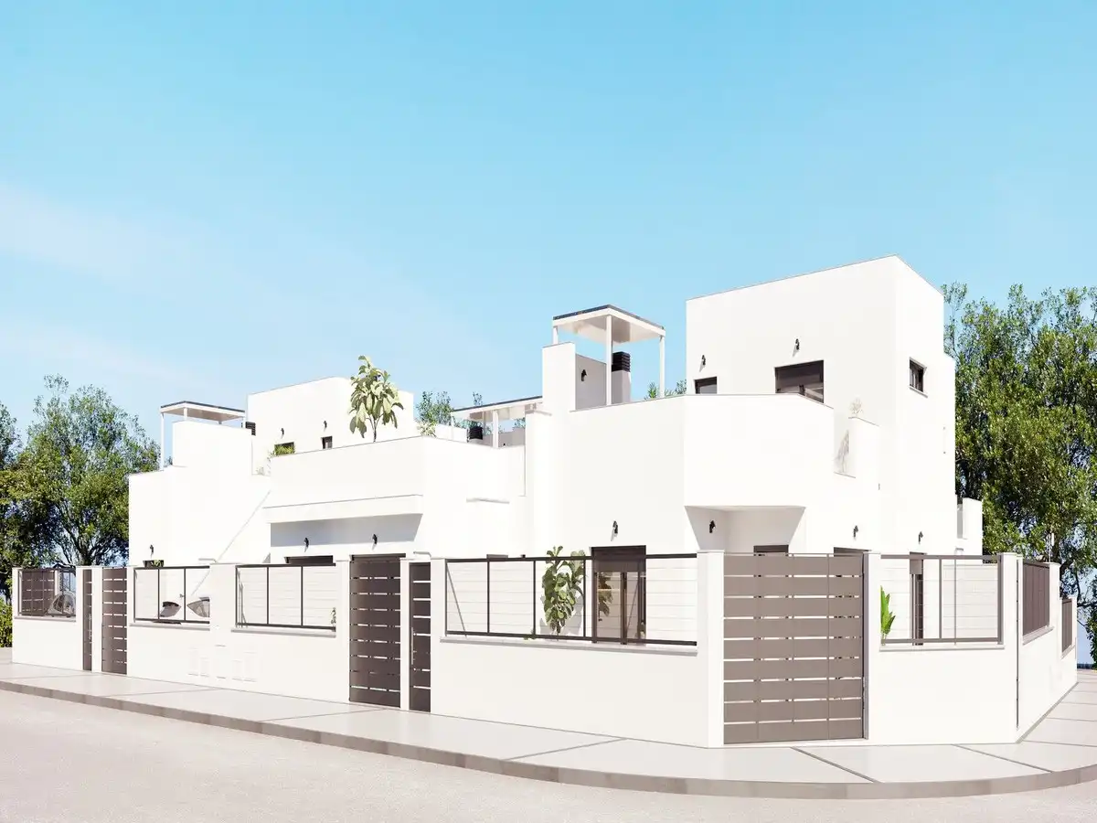 Vista exterior de Casa o chalet en venta en Torre-Pacheco con Piscina
