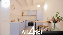 Kitchen of Flat to rent in  Barcelona Capital  with Air Conditioner, Parquet flooring and Balcony