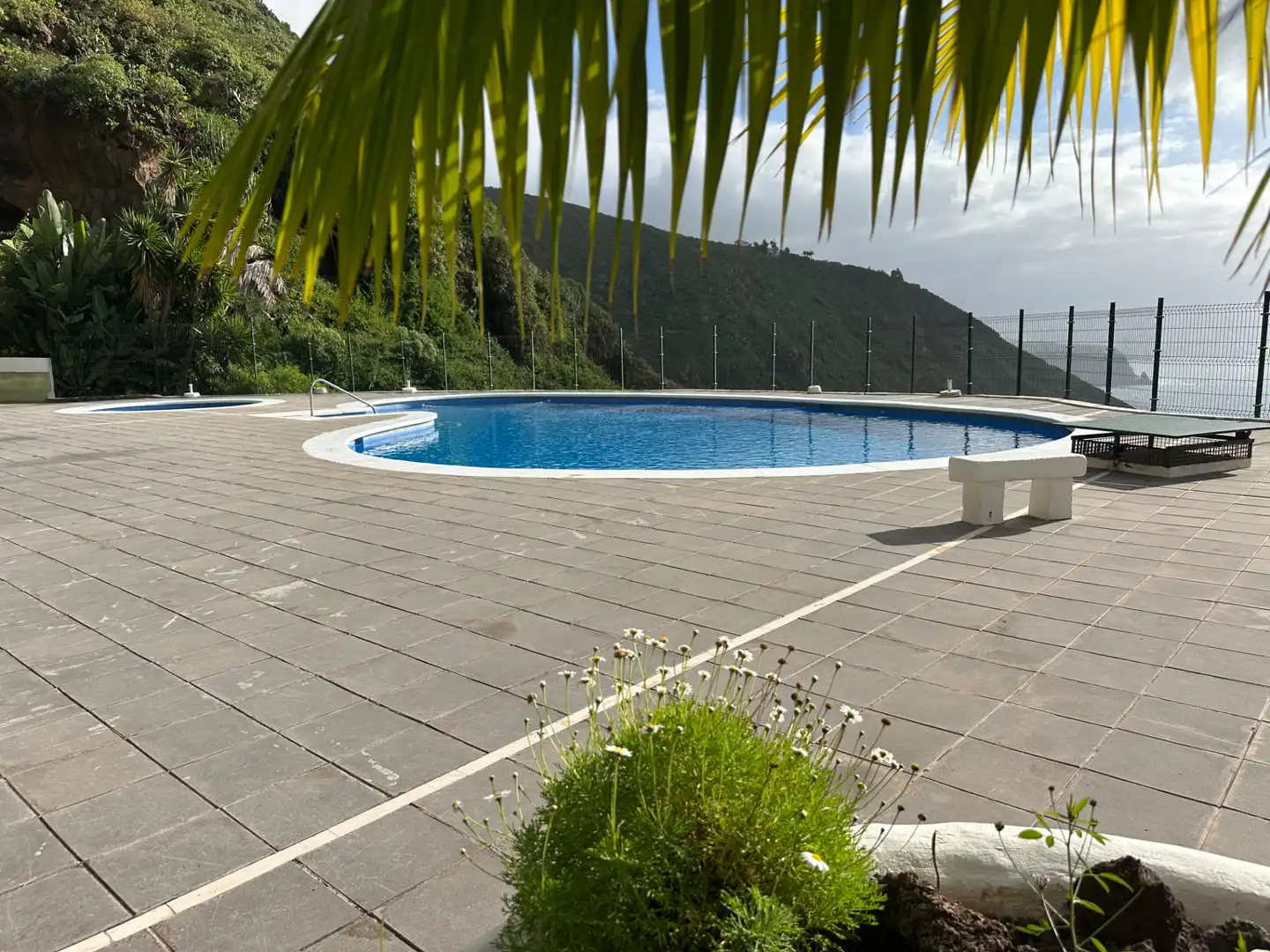 Piscina de Piso de alquiler en La Matanza de Acentejo con Amueblado