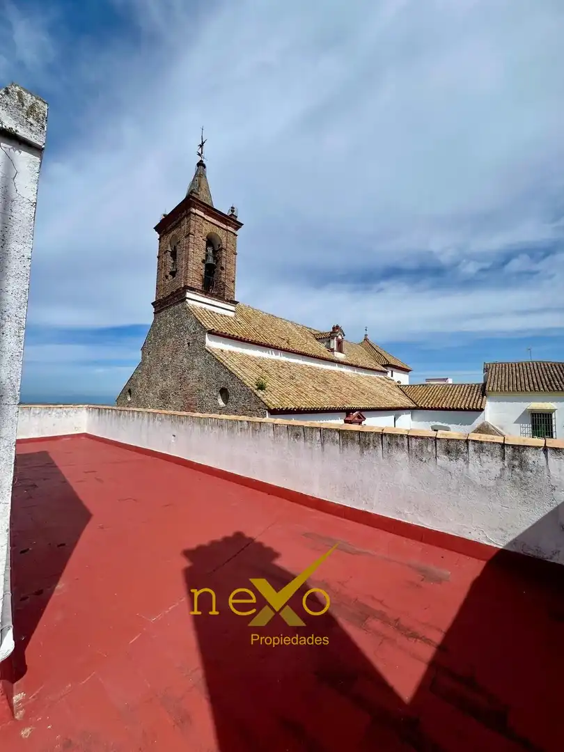 Vista exterior de Piso en venta en Carmona con Aire acondicionado y Trastero