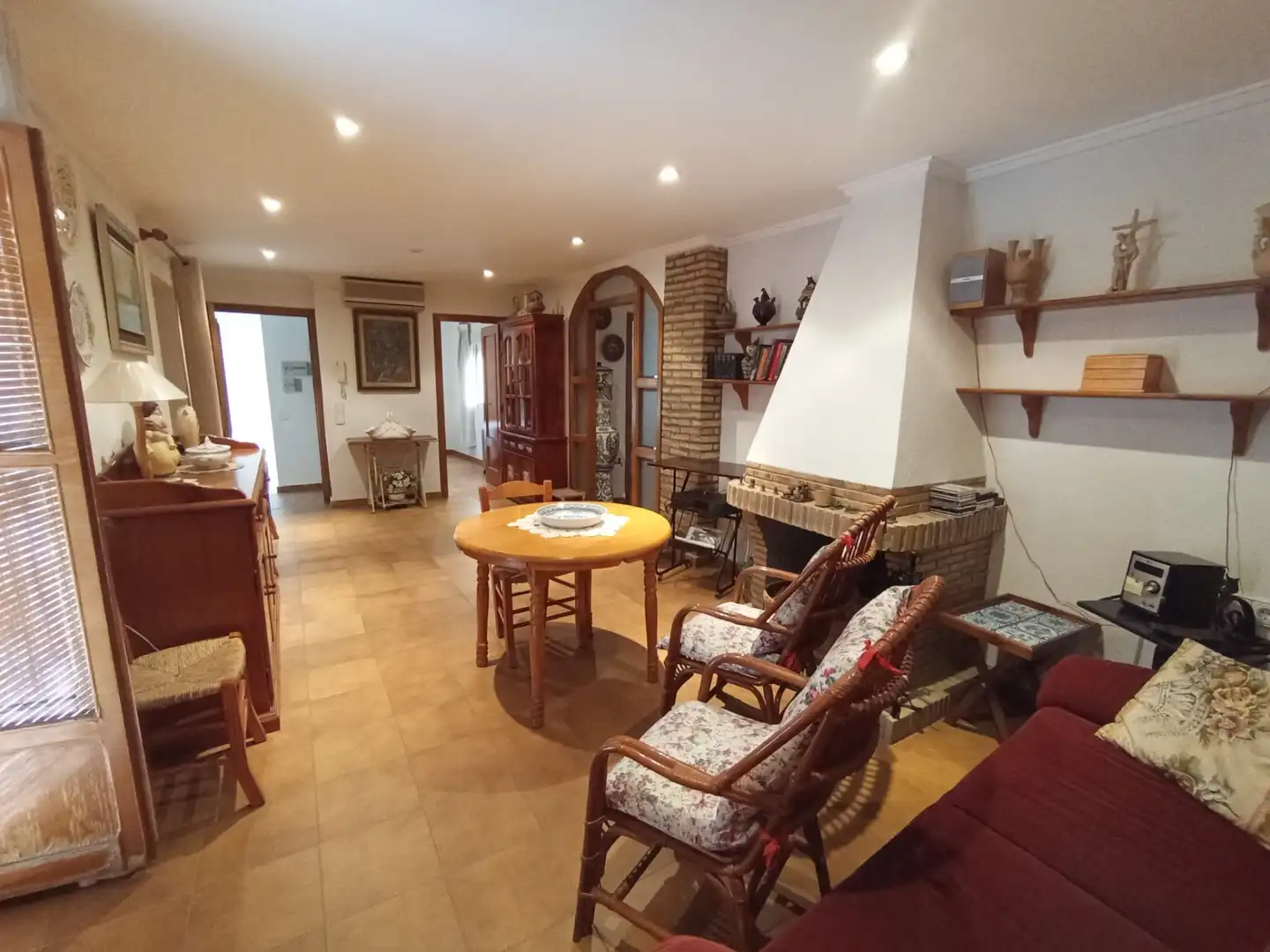 Sala de estar de Dúplex en venta en Montaverner con Aire acondicionado, Trastero y Amueblado
