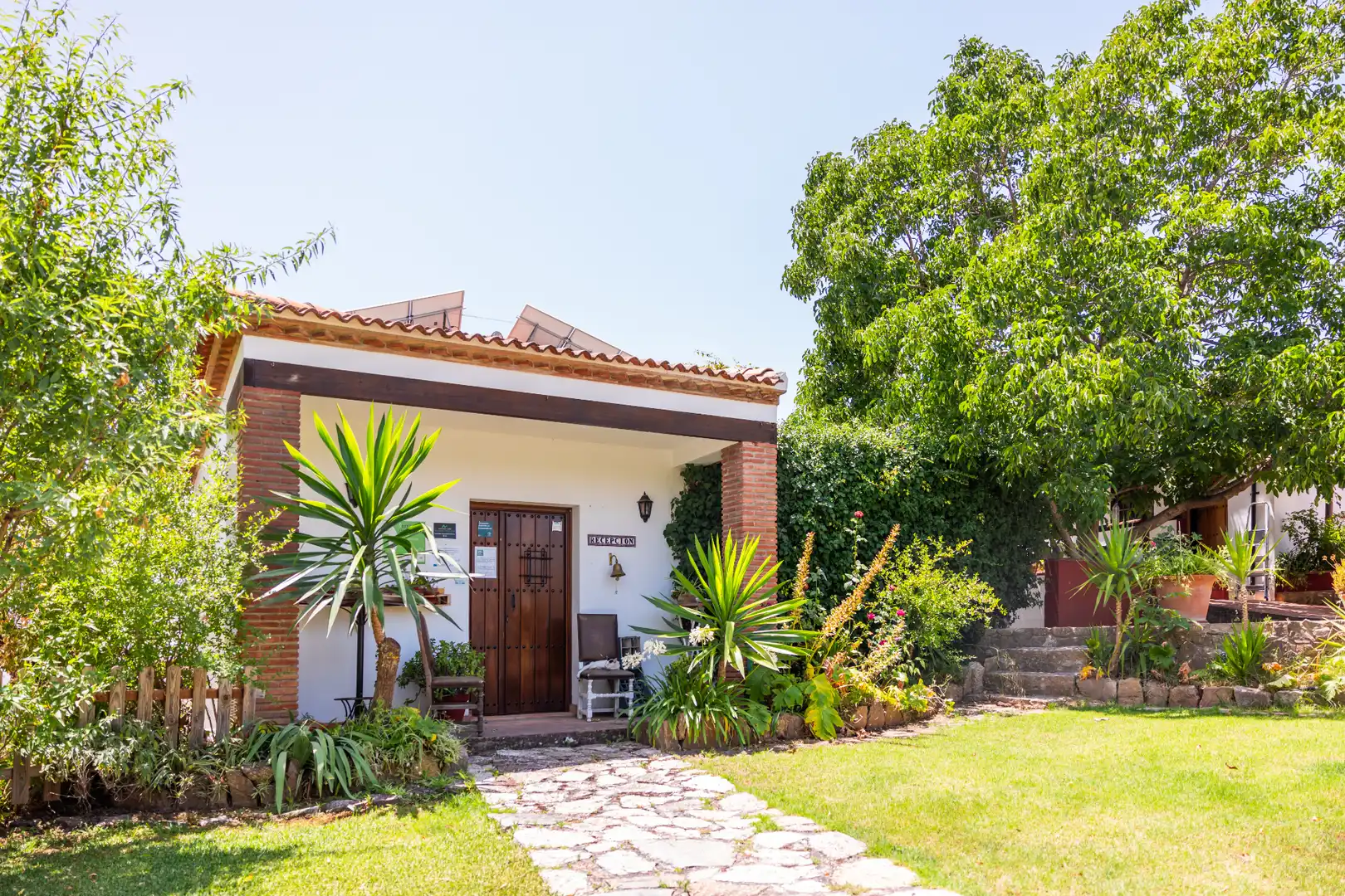 Jardín de Finca rústica en venta en Montejaque con Aire acondicionado, Jardín privado y Terraza