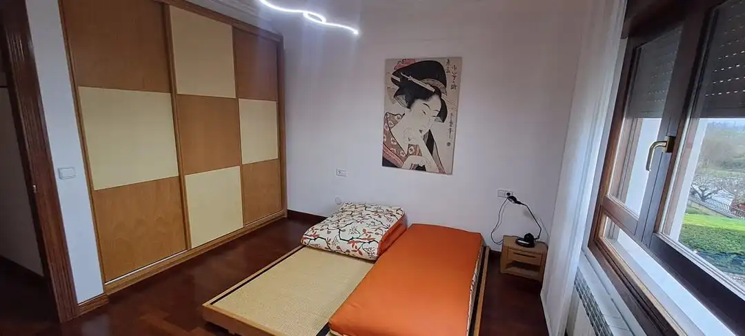 Bedroom of Houses for sale in Elburgo / Burgelu  with Heating, Private garden and Storage room