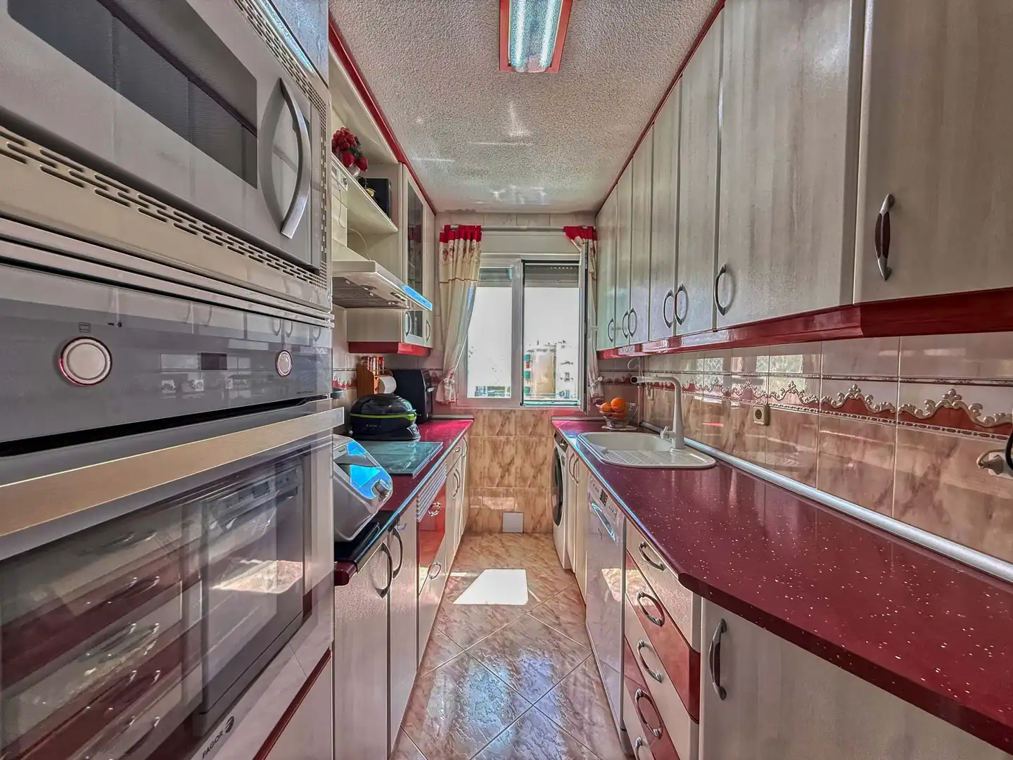 Kitchen of Flat for sale in Madrid  with Air Conditioner, Heating and Terrace