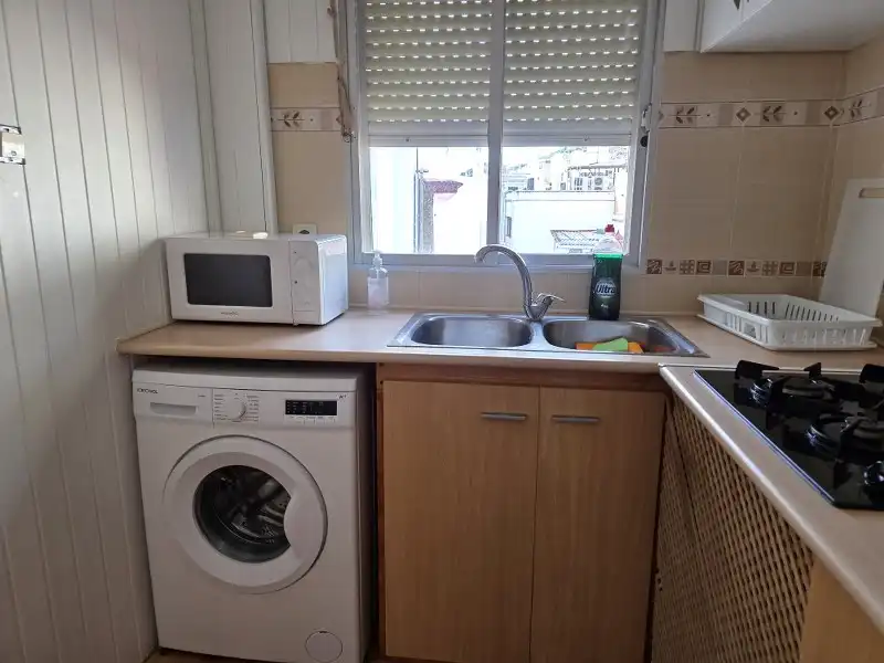 Cuina de Apartament en venda en Cullera amb Aire condicionat, Calefacció i Parquet