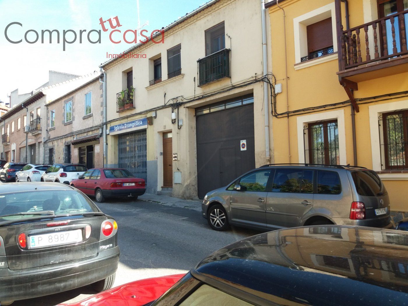 Exterior view of Industrial buildings for sale in Segovia Capital