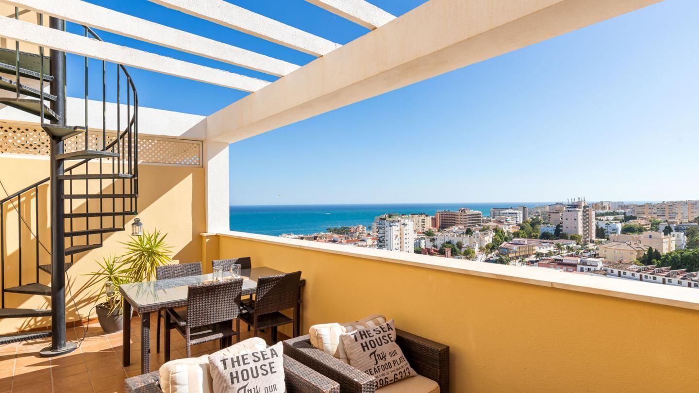 Terrace of Flat for sale in Torremolinos
