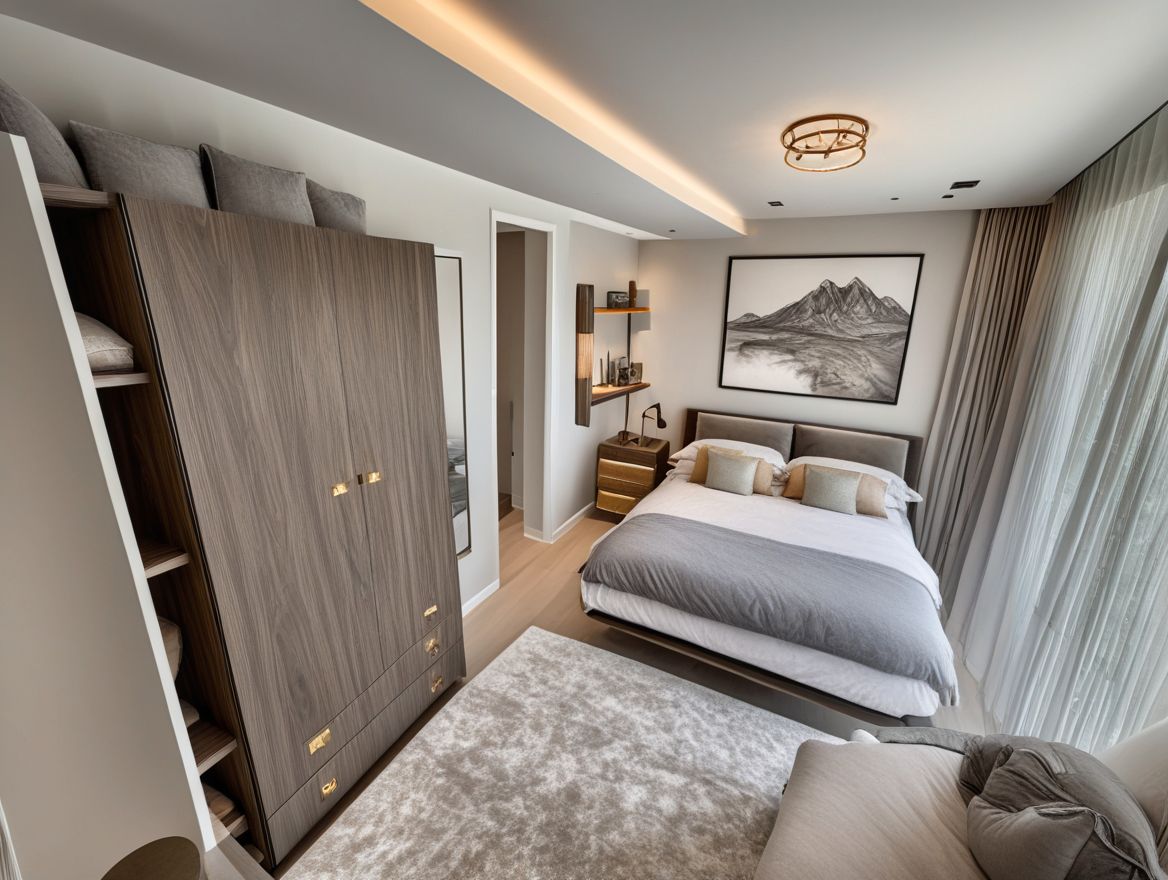 Bedroom of Flat to rent in  Valencia Capital  with Air Conditioner, Furnished and Washing machine