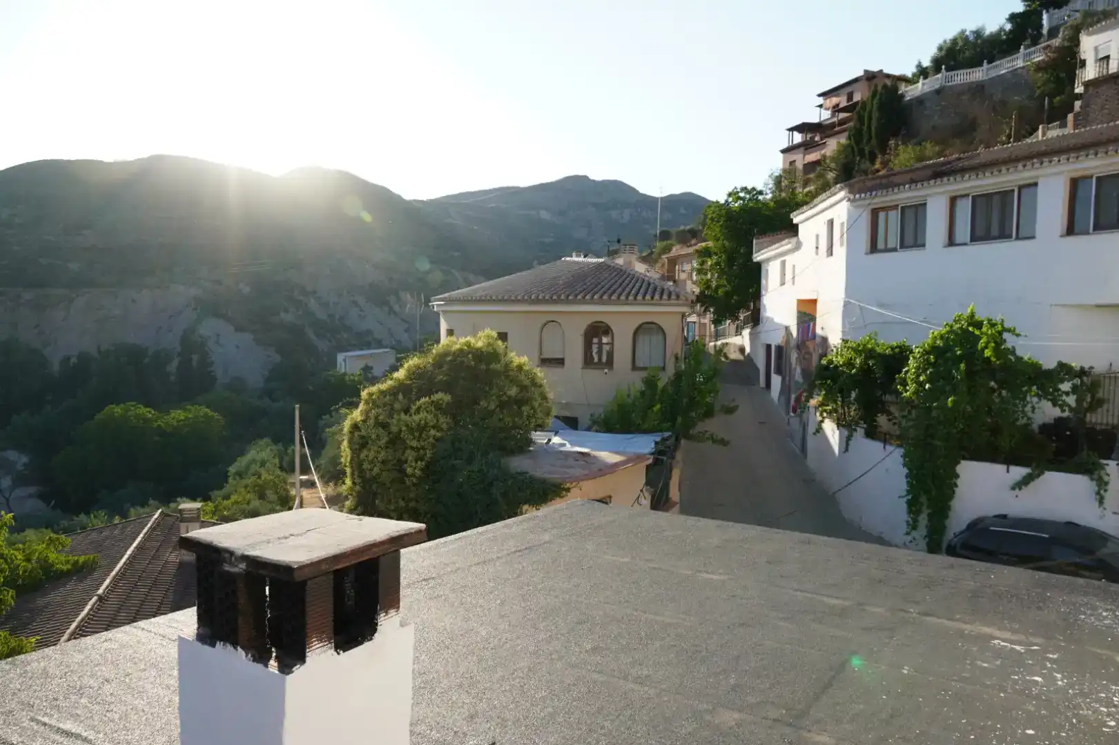 Vista exterior de Casa o xalet en venda en Quéntar
