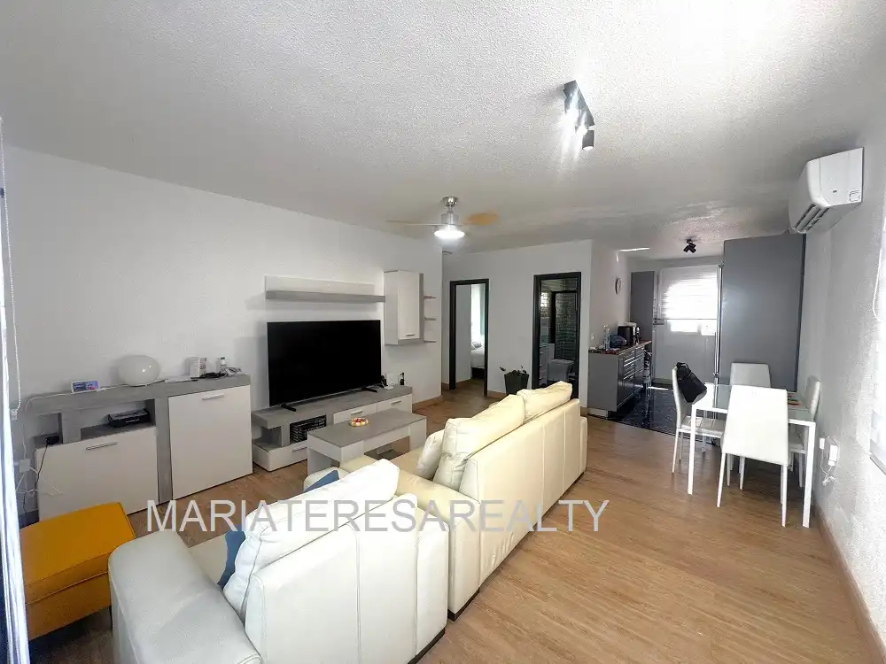 Vista exterior de Planta baja en venta en Los Alcázares con Aire acondicionado, Terraza y Amueblado