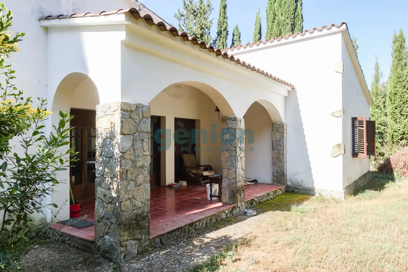 Vista exterior de Casa o chalet en venta en Sant Aniol de Finestres con Jardín privado y Terraza