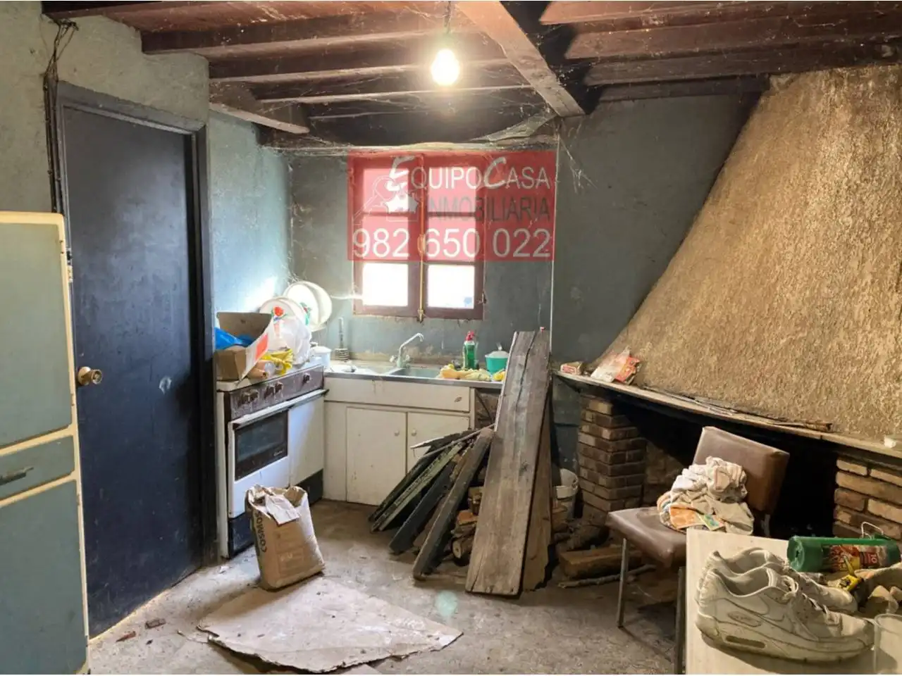 Cocina de Casa o chalet en venta en Portomarín con Jardín privado y Alarma