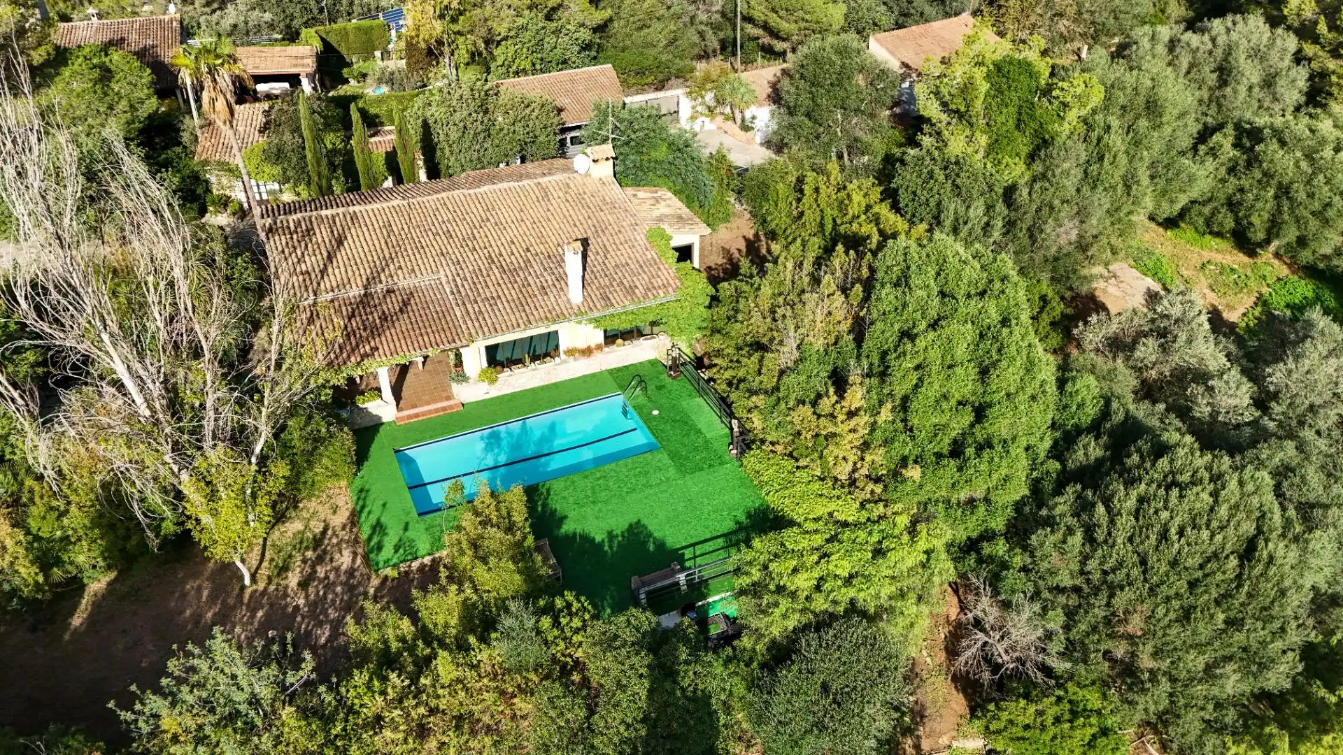 Jardín de Finca rústica en venta en Inca con Aire acondicionado, Jardín privado y Terraza