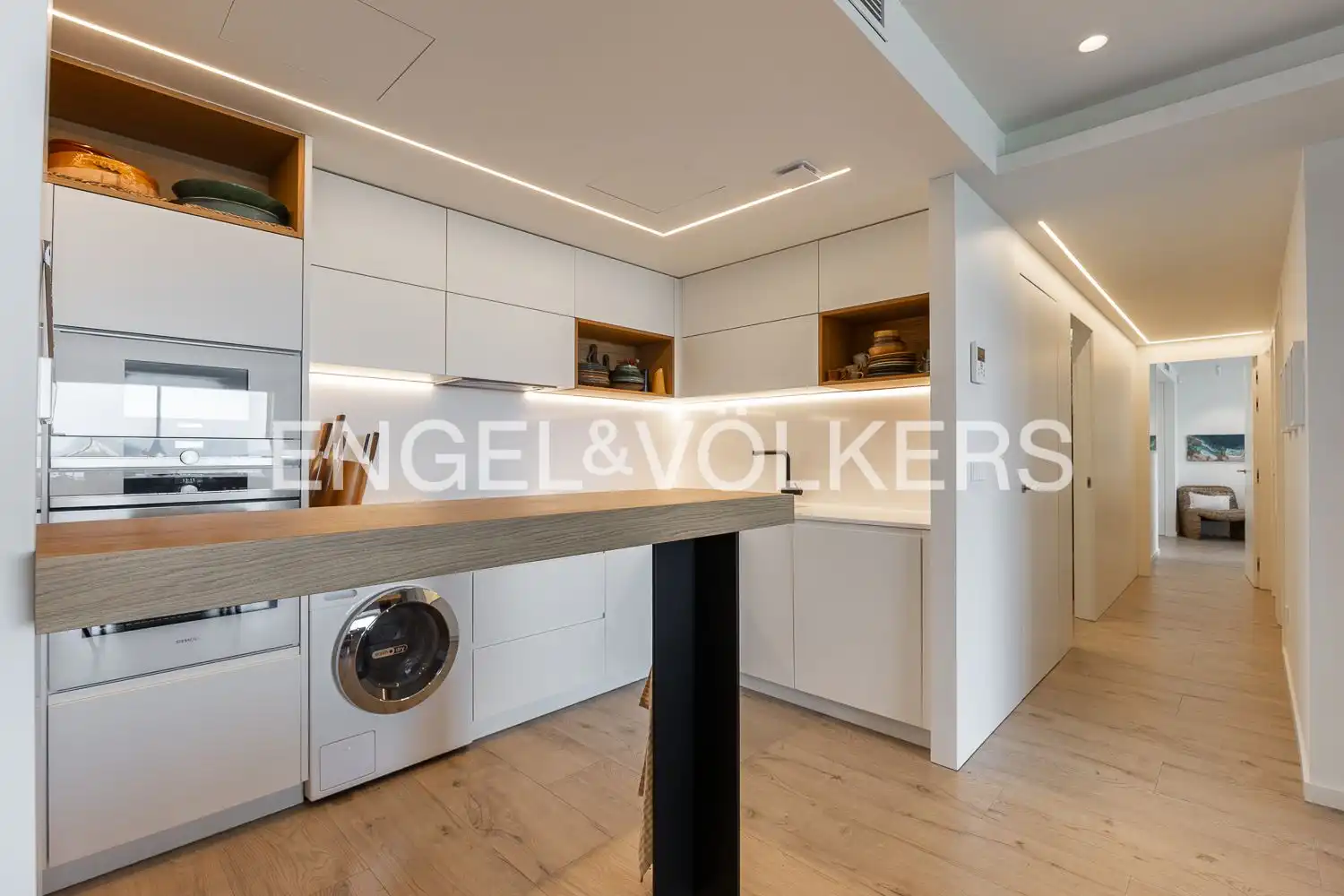 Kitchen of Flat for sale in Pedreguer  with Air Conditioner, Heating and Private garden